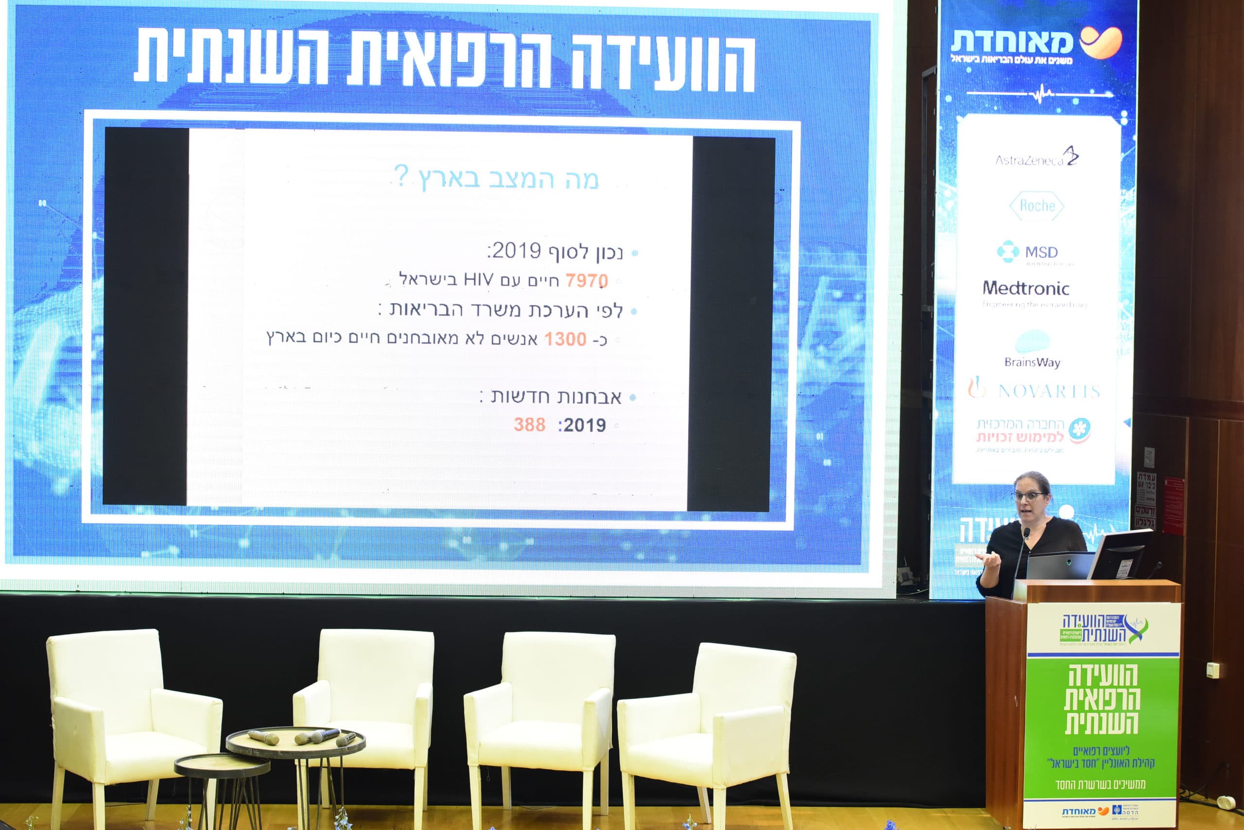 הרצאה בנושא מחלות זיהומיות ד'ר קרן אולשטיין פופס - הוועידה הרפואית השנתית ליועצים רפואיים 2021